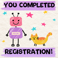 PreK Registration Badge